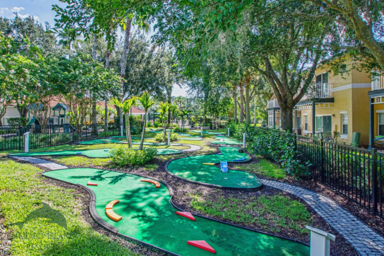 Mini Golf by the Club house